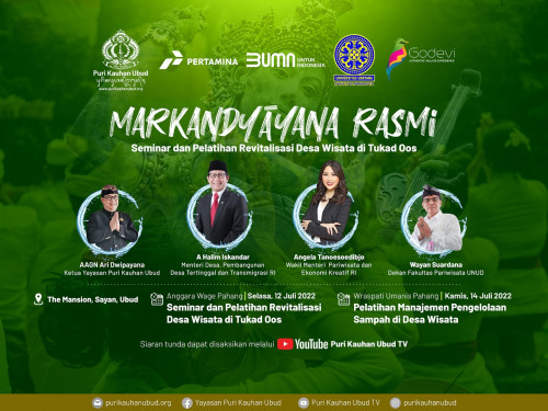 Revitalisasi Desa Wisata di Sepanjang Tukad Oos di Kabupaten Gianyar