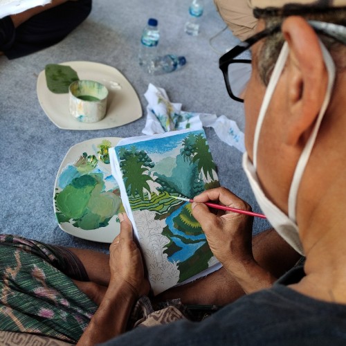 Young Artist Painting Experience